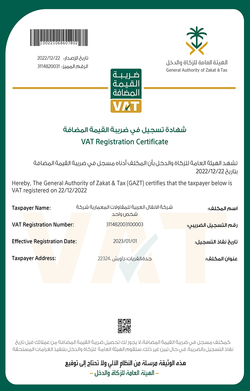 شركة الأنفال العربية للاستثمار